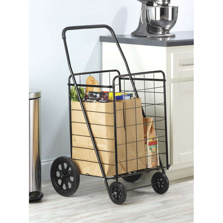 Whitmor, Inc Deluxe 40.12" Rolling Shopping Cart & Reviews Wayfair Canada